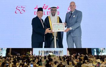 Pemberian Penghargaan International Certificate Hiasi Perayaan Hari Nasional Uni Emirat Arab di Jakarta