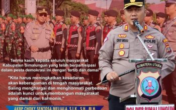 Himbauan Kapolres Simalungun Pasca Pencoblosan Pilkada Serentak 2024: Mari Jaga Kedamaian dan Persatuan!