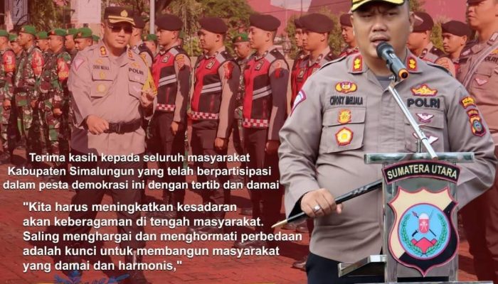 Himbauan Kapolres Simalungun Pasca Pencoblosan Pilkada Serentak 2024: Mari Jaga Kedamaian dan Persatuan!